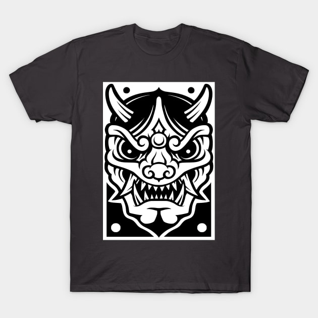 Japanese Devil T-Shirt by HETCH666